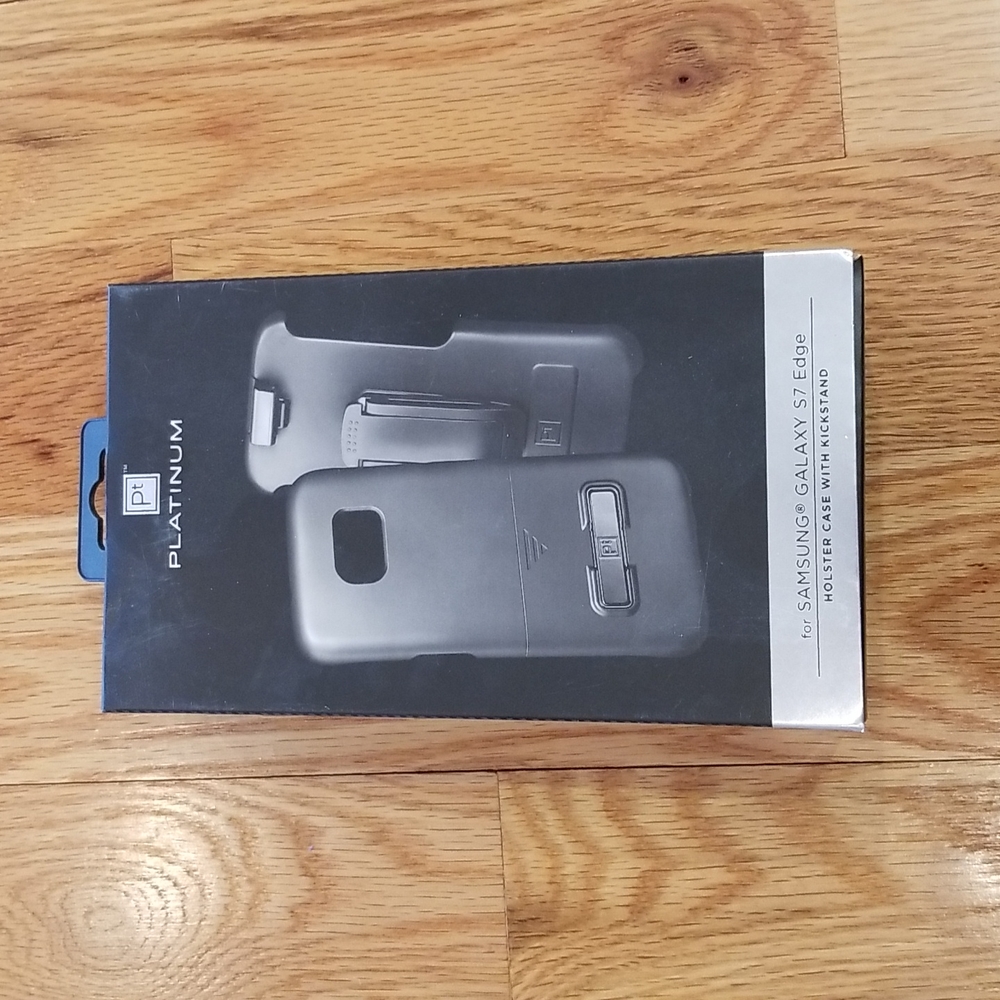 Samsung Galaxy S7 Edge Holster Case with Kickstand by Platinum